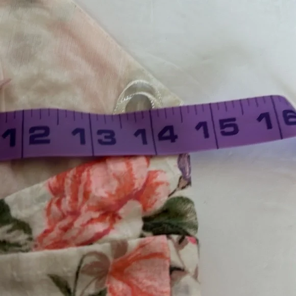 ZARA floral print HALTER CROP TOP NWT small and medium - Picture 10 of 16